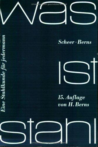 Cover for Was ist Stahl