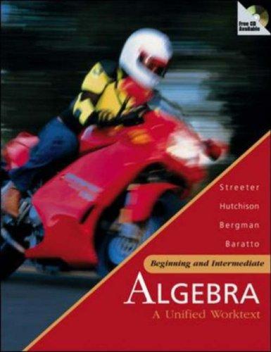 Cover for Beginning and Intermediate Algebra