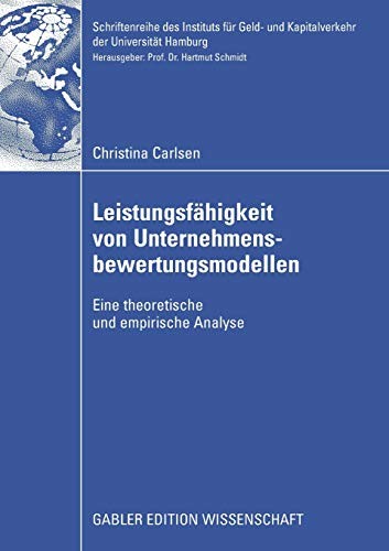 Cover for Leistungsfähigkeit von Unternehmensbewertungsmodellen