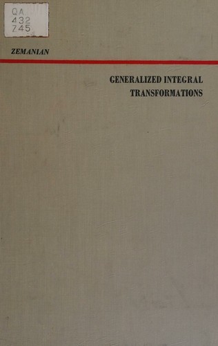 Cover for Generalized integral transformations