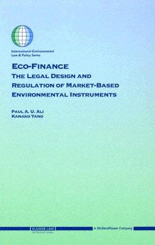 Cover for Eco-Finance