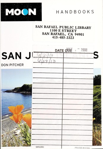 Cover for San Juan Islands
