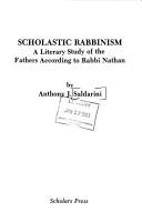 Cover for Scholastic rabbinism