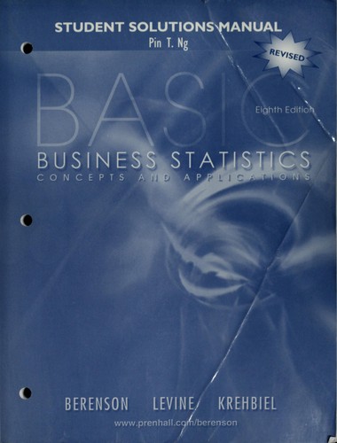 Cover for Basic business statistics