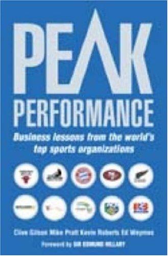 Cover for Peak Performance