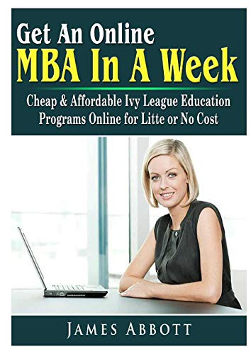 Cover for Get An Online MBA In A Week