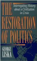 Cover for The restoration of politics