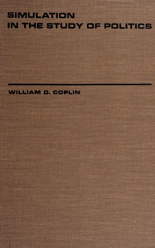 Cover for Simulation in the study of politics