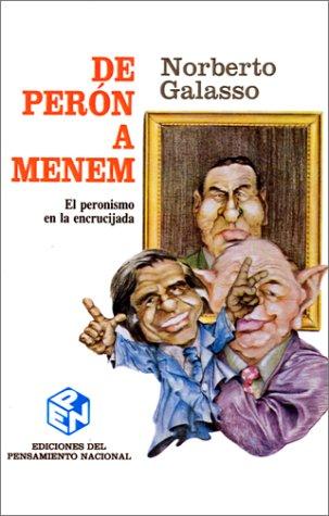 Cover for De Perón a Menem