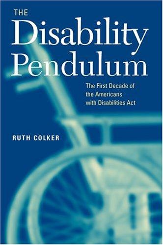 Cover for The Disability Pendulum