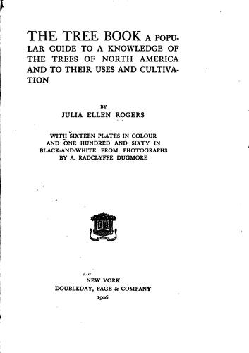 Cover for The tree book