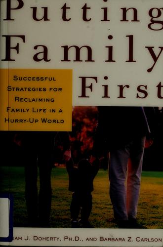 Cover for Putting family first