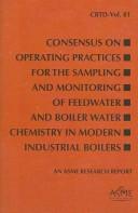 Cover for Consensus on Operating Practices for the Sampling and Monitoring of Feedwater and Boiler Water Chemistry In Modern Industrial Boilers (Crtd)