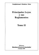 Cover for Principales leyes y sus reglamentos