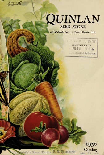 Cover for Quinlan Seed Store