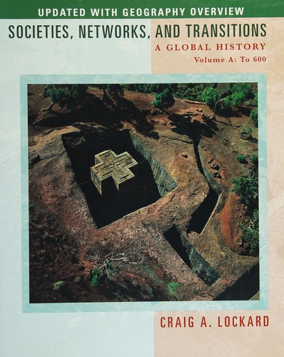 Cover for Societies, Networks, and Transitions Vol. A