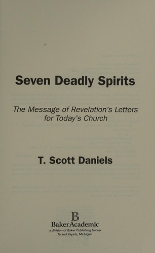 Cover for Seven deadly spirits