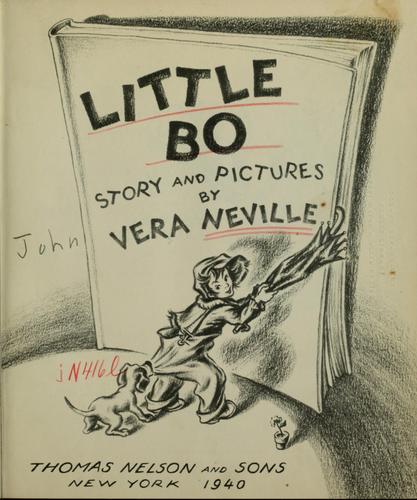 Cover for Little Bo