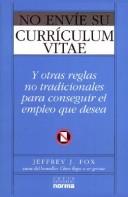 Cover for No Envie Su Curriculum Vitae