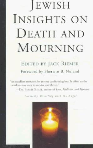 Cover for Jewish insights on death and mourning