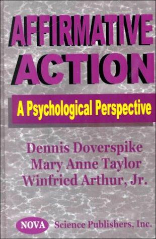 Cover for Affirmative action