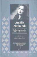 Cover for Amelie Nothomb