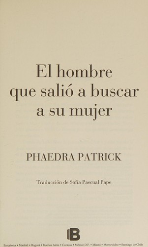 Cover for Hombre Que Salio a Buscar a Su Mujer