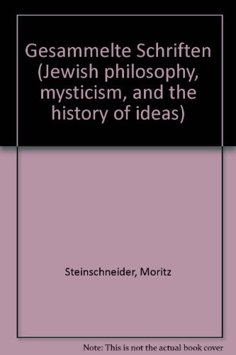 Cover for Gesammelte Schriften