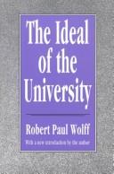 Cover for The ideal of the university
