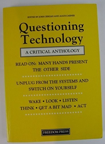 Cover for Questioning Technology