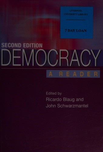 Cover for Democracy