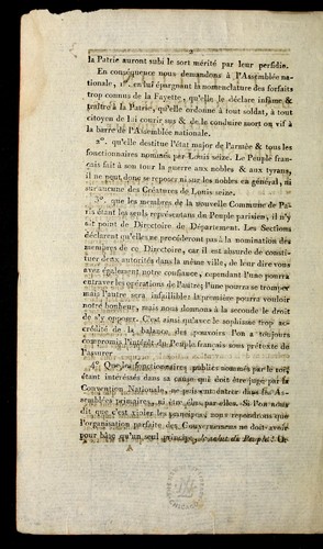Cover for Pe tition des 48 Sections de Paris a   l'Assemble e Nationale