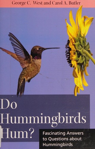 Cover for Do hummingbirds hum?