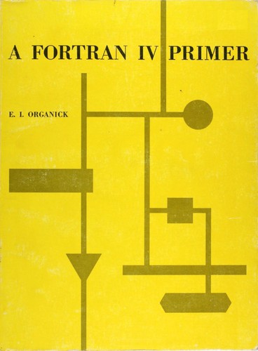 Cover for A Fortran IV primer