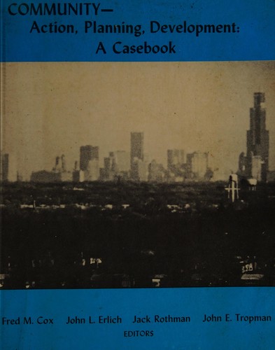 Cover for Community-action, planning, development