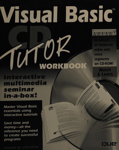 Cover for Visual Basic Cd Tutor
