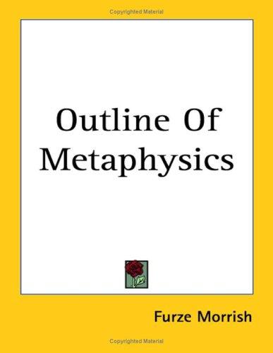 Cover for Outline of Metaphysics