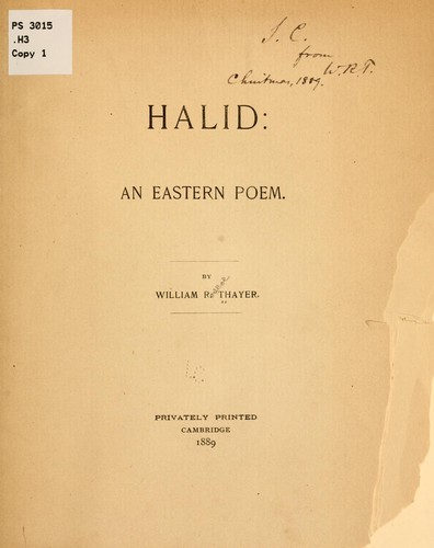 Cover for Halid
