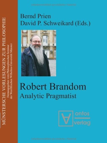 Cover for Robert Brandom: Analytic Pragamist (Munster Lectures in Philosophy)