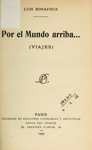 Cover for Por el mundo arriba