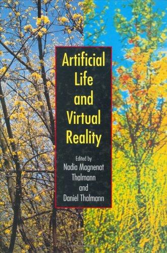 Cover for Artificial life and virtual reality