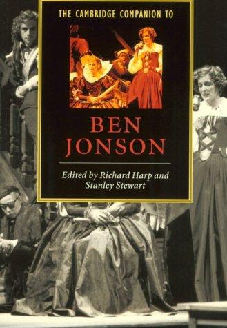 Cover for The Cambridge companion to Ben Jonson