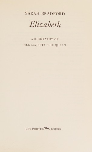Cover for Elizabeth