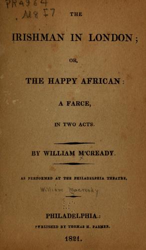 Cover for The Irishman in London