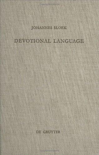 Cover for Devotional language