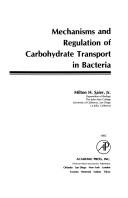 Cover for Mechanisms and regulation of carbohydrate transport in bacteria