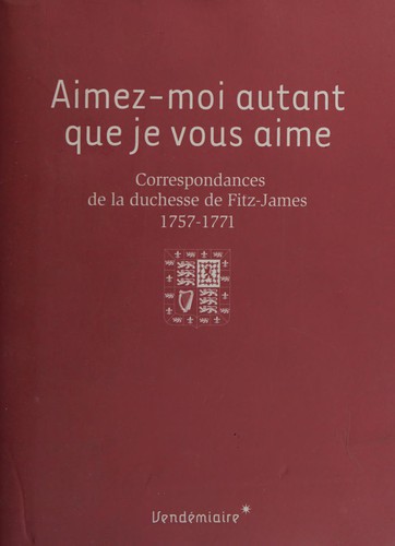 Cover for Aimez-moi autant que je vous aime