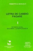 Cover for Letra de Cambio Pagare 2 Tomos