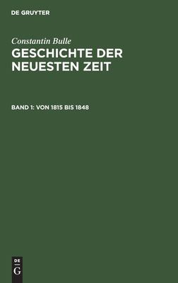Cover for Von 1815 Bis 1848