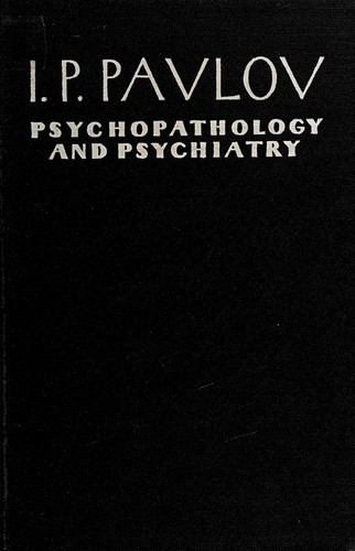 Cover for Psychopathology and psychiatry
